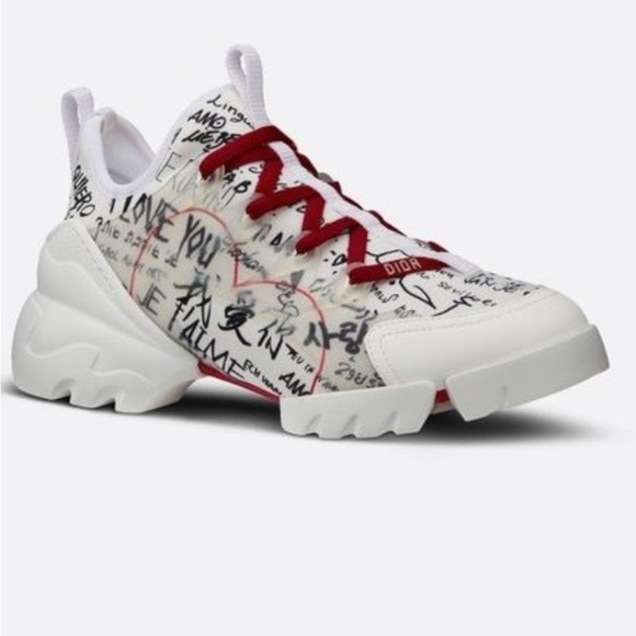 Dior Graffiti Sneakers-size 39